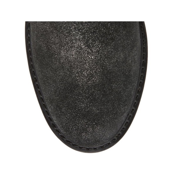 Linea Paolo Suede Over The Knee Moto Boots Size 7.5 - Picture 3 of 10